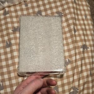 Glittery Silver Tablet Case